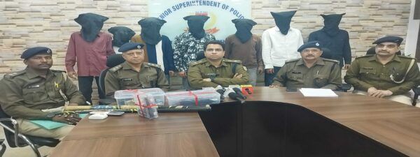 गिरफ्तार किए गए अपराधी