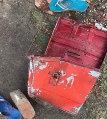 दान पेटी से हजारों की चोरी