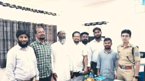 Anjuman Islamia delegation