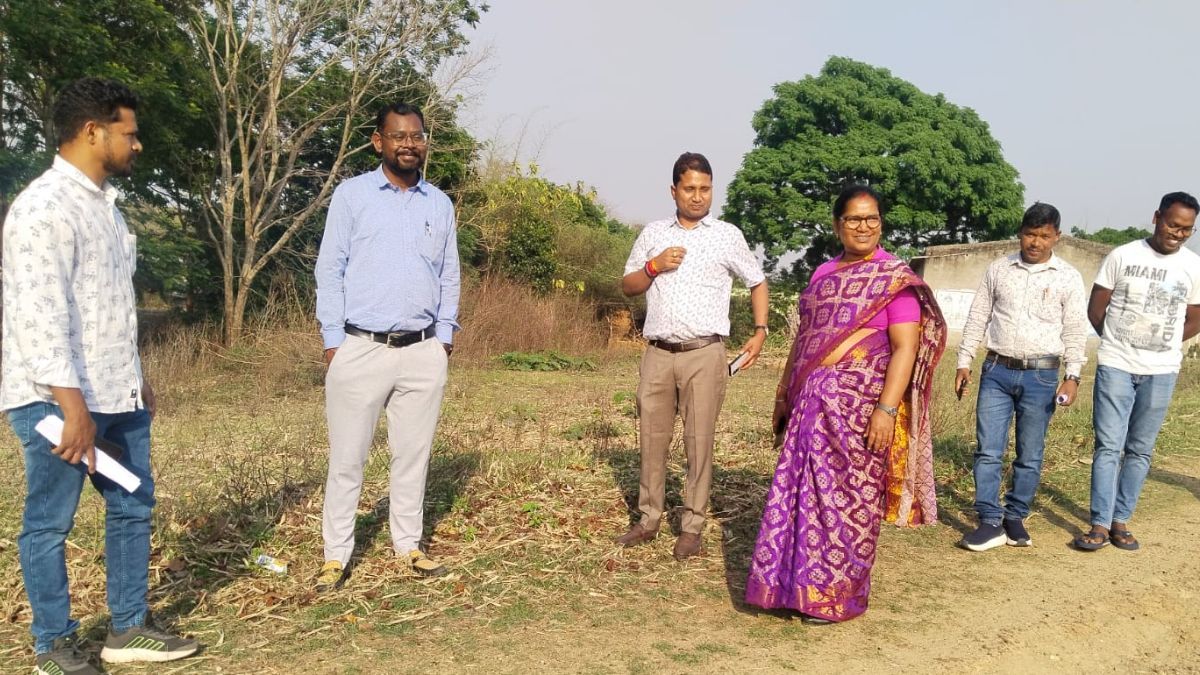 Model Panchayat building