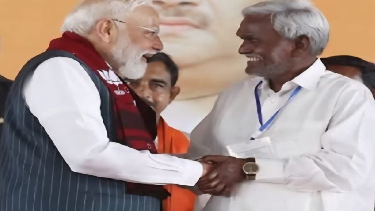 Modi-Champai meeting