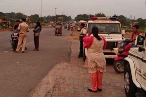 Helmet checking campaign