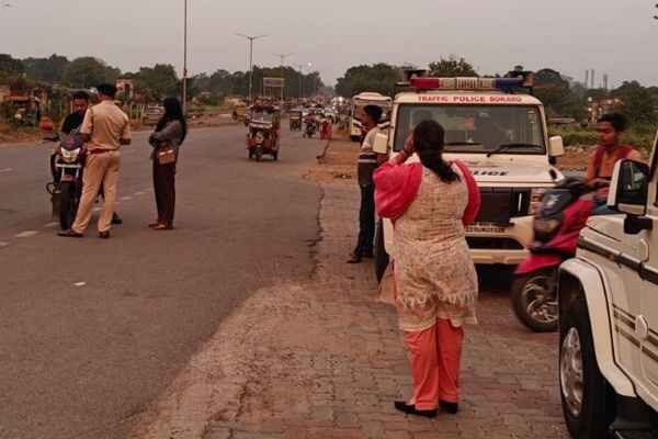 Helmet checking campaign