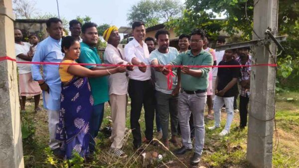 सांसद जोबा माझी की पहल पर लगा 100 केवी ट्रांसफार्मर