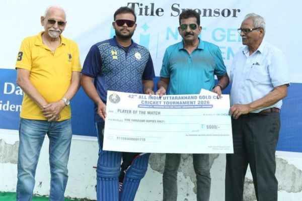 Uttarakhand Gold Cup cricket tournament