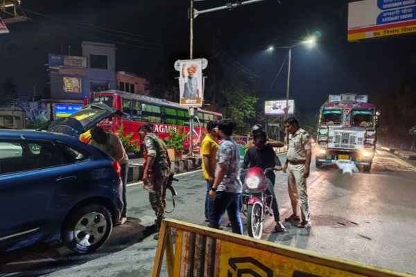 Anti-crime checking drive