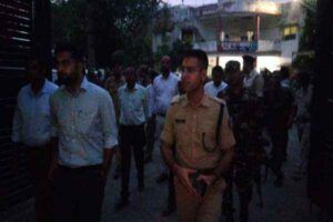 DC and SP conducted a flag march.