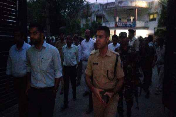 DC and SP conducted a flag march.