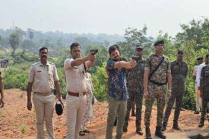 Dhanbad firing exercise