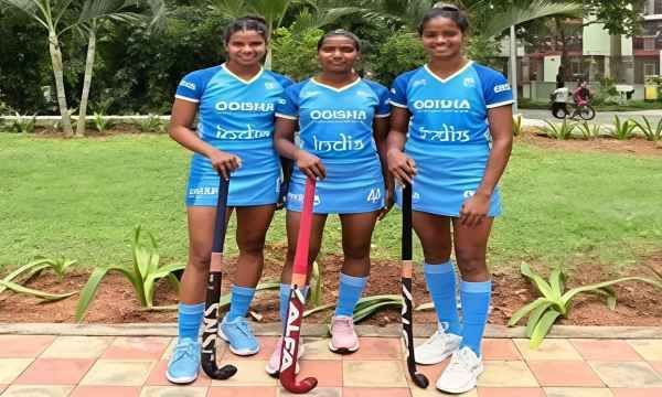 Jharkhand's daughters shine: Three players from the Bariatu Hockey Center have been selected for the Indian junior team and will showcase their skills during the tour of England and Scotland.
