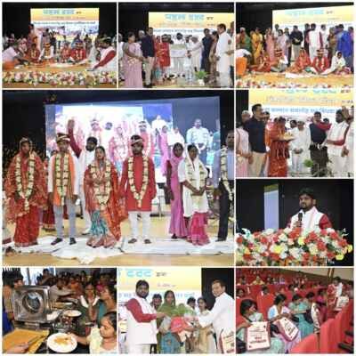 पलामू में चार विधवा जोड़ों का हुआ पुनर्विवाह