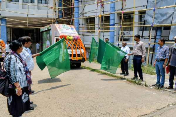 Saraikela: Digital Birsa Rath departs for agricultural awareness, will tour panchayats for 15 days