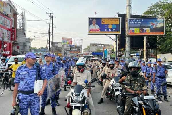 Ranchi flag march
