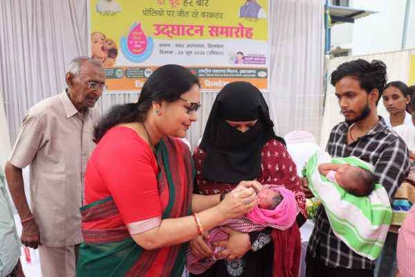 सिमडेगा पल्स पोलियो अभियान