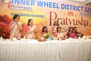 A new commitment to women empowerment and service: Priyanka Kumar becomes the new Chairperson of Inner Wheel District 325