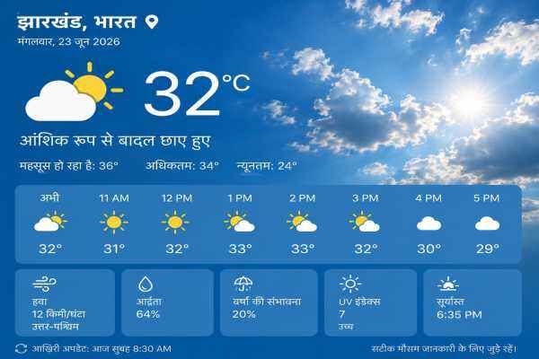 jharkhand whether