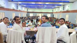 AJSU workers' conference in Chatra and Mandu: Sudesh Mahato said- 'Strong organization at the booth level is the real strength of the party'