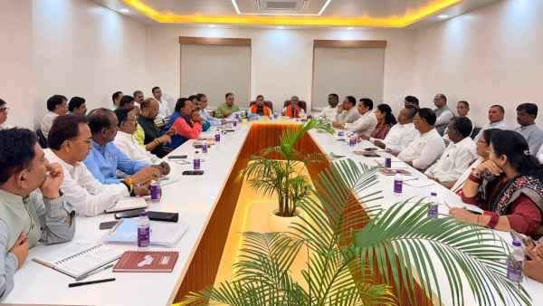 BJP meeting emphasizes strengthening the organization, Aditya Sahu says, 'Workers should work continuously among the people'