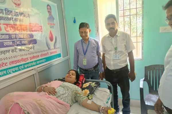 Blood donation camp