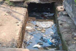 Broken drains
