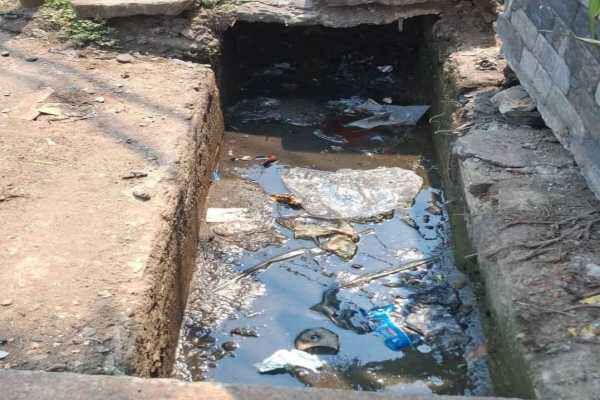 Broken drains