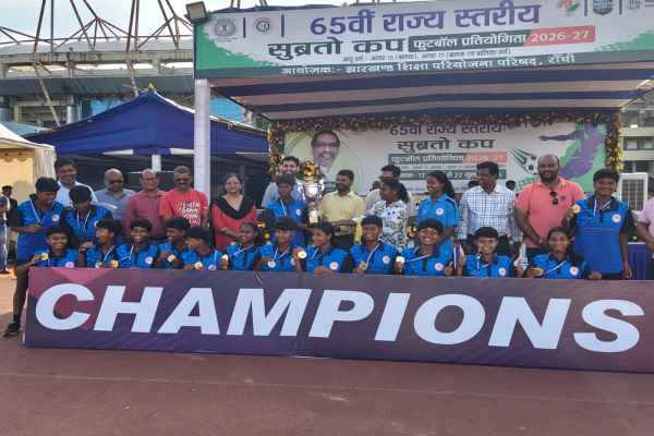 Subroto Mukherjee Cup 2026: Gumla's daughters create history, become state champions and qualify for the national competition