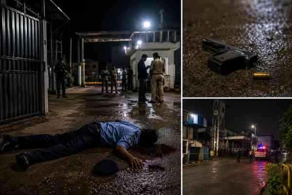 Guard shot dead