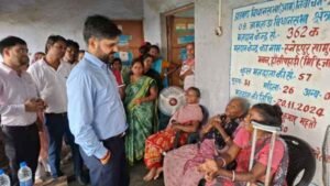 Jamtara: DC inspected the construction work, said- 'No compromise on quality in the work'