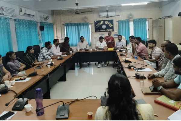 Domchanch Nagar Panchayat board meeting