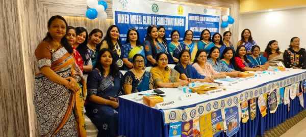Dr. Anjana Verma becomes the new President of Inner Wheel Club of Sanjivani Ranchi, pledges service and women empowerment