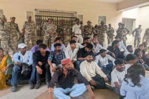 Massive Student Protest at DSPMU Against Cluster System