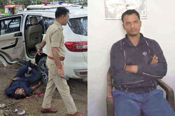 चतरा SP के आवास के सामने हत्याकांड