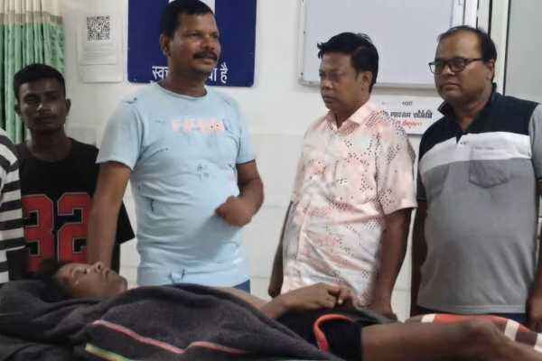 हाथी के हमले में ग्रामीण की मौत