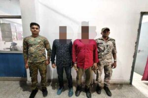 पुलिस की गिरफ्त में PLFI के दो आरोपी