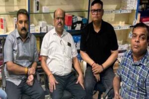 चोरी की घटना पर SDPO से मिला चेंबर प्रतिनिधिमंडल