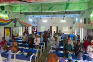 प्रशिक्षण सत्र में उपस्थित बीआरपी एवं सीआरपी प्रतिभागी