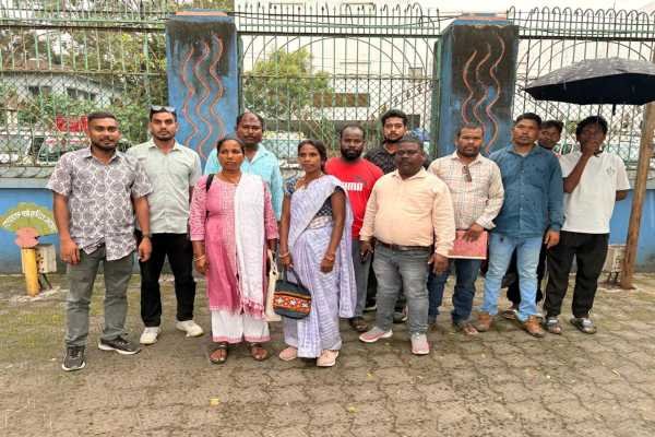 रक्तदान शिविर को लेकर आयोजित बैठक