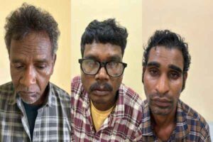 तीन शीर्ष माओवादी 14 दिनों की पुलिस रिमांड पर