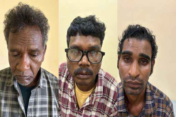 तीन शीर्ष माओवादी 14 दिनों की पुलिस रिमांड पर