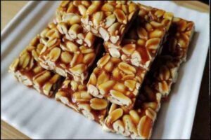 Jaggery and Almond Chikki