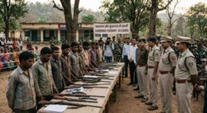 The 16 surrendered Naxalites played a bloody game in Chaibasa and Latehar, killing 17 soldiers and shooting five villagers. Read the full report on the major incidents of IED blasts, encounters and killings.