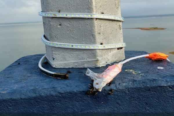Hazaribagh: Anti-social elements eye the beauty of Konar Dam, tricolor theme lights damaged, DVC expressed concern