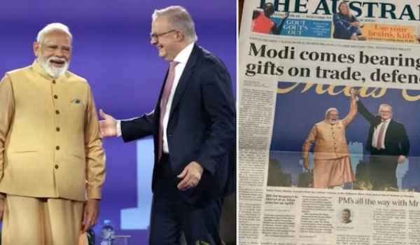 M Modi dominated the Australian media: One newspaper praised him as 'Mr. India', other media outlets also gave him high praise.