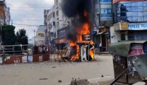 Protests erupted during the Bihar bandh: Police resorted to lathicharge in Patna and Chhapra, and protesters celebrated Dharmendra Pradhan's resignation.