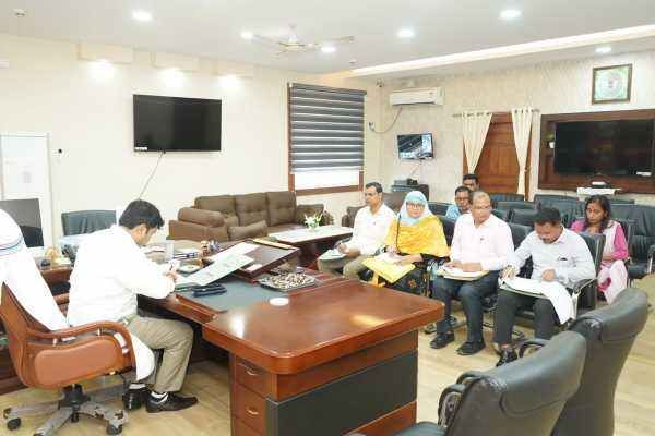 Review Meeting of the Fisheries Department