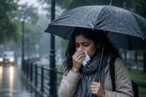 Risk of diseases during the rainy season