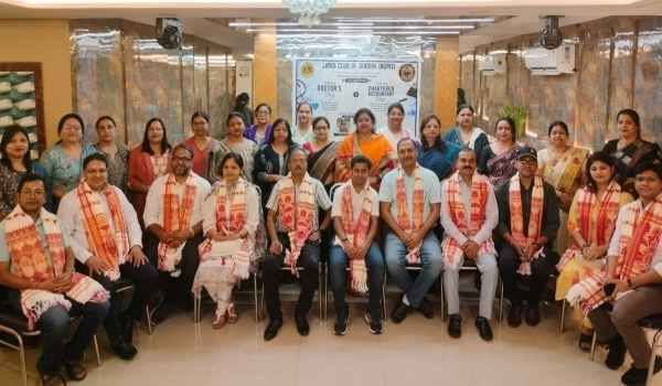 Giridih: Lions Club Jagriti organised an honour ceremony on Doctors Day and CA Day, felicitating doctors and chartered accountants.