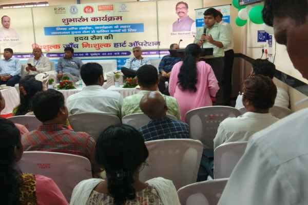 Chaibasa: 701 children screened in a three-day heart check-up camp, 131 diagnosed with congenital heart disease