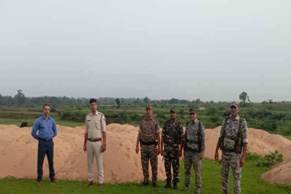 illegal sand mining