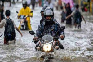 Torrential rain across the country